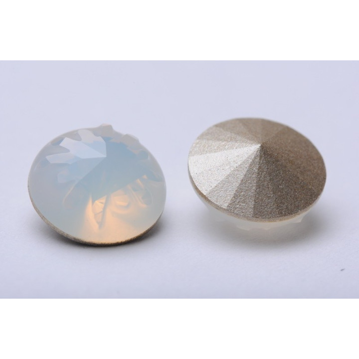 P2216-SWAROVSKI ELEMENTS 1695 White Opal Foiled 10mm - bijuterii personalizate din argint | simoshop