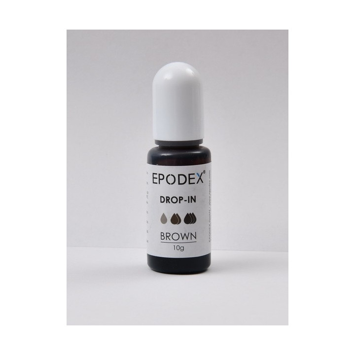 EPO21 - Colorant lichid pentru rasina, maro 10gr - 1 buc