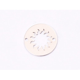 E1338-N-Link banut din argint Soare, 12mm 0.33mm - 1 buc