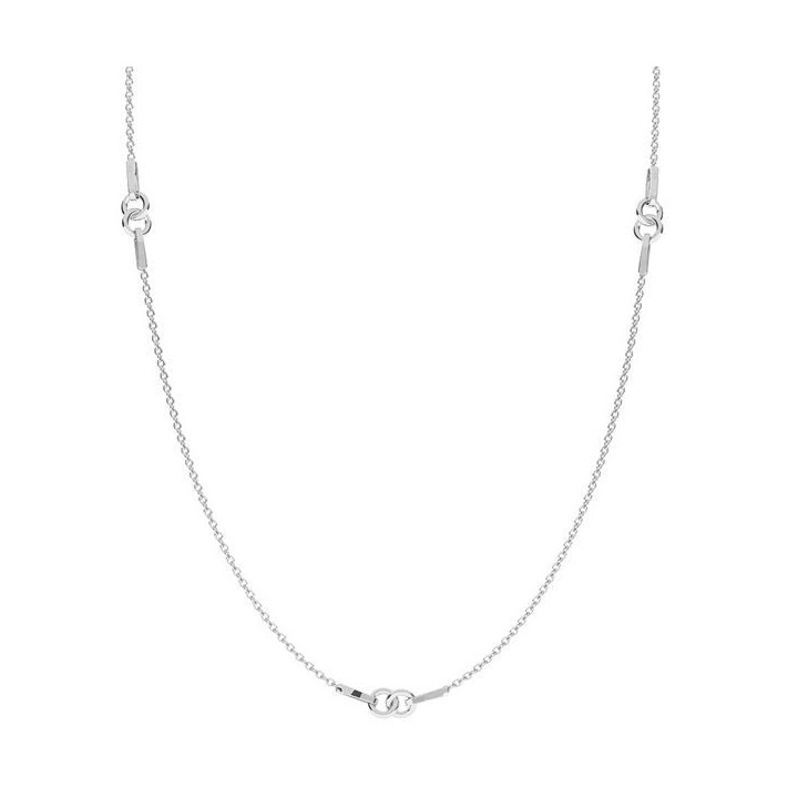 G1024-Baza colier pentru 3 charm-uri lungime 45cm - bijuterii personalizate din argint | simoshop