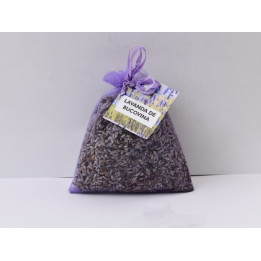 H033-Saculet de organza cu lavanda, 15gr  - 1 bucata