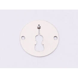 E1375-N-Link banut din argint Vioara, 12mm 0.4mm - 1 buc