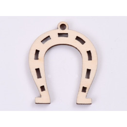 L436-Decupaj lemn 3.5*3cm Potcoava  -1 buc
