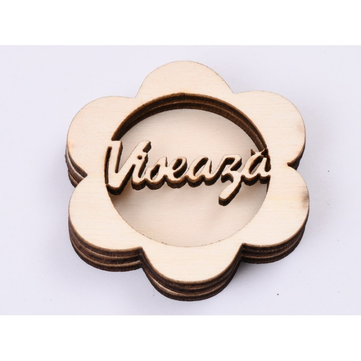 L441-Blank 3 straturi pentru licheni 5*5cm Viseaza   -1 buc