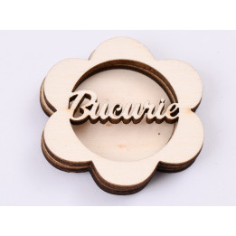 L443-Blank 3 straturi pentru licheni 5*5cm Bucurie   -1 buc