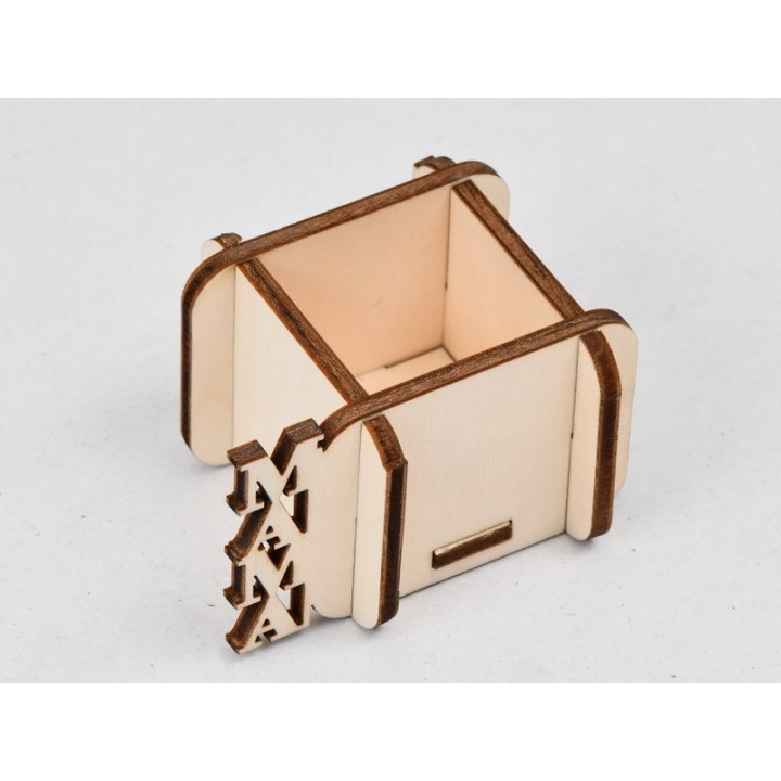 L453-Decupaj cutie lemn "Mama"  -1 buc