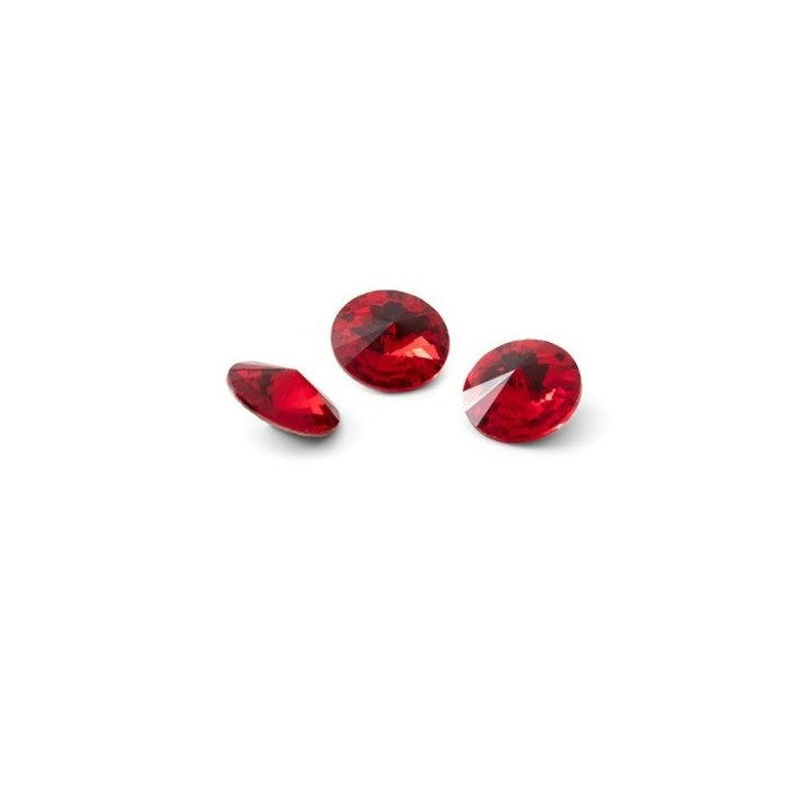 0506-Gavbari Crystal Rivoli Light Red 12mm-1buc