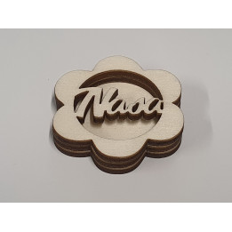 L489-Blank 3 straturi pentru licheni 5*5cm Nasa   -1 buc