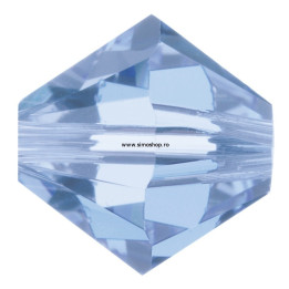 2543-SWAROVSKI ELEMENTS 5328 Light Sapphire 4mm - bijuterii personalizate din argint | simoshop