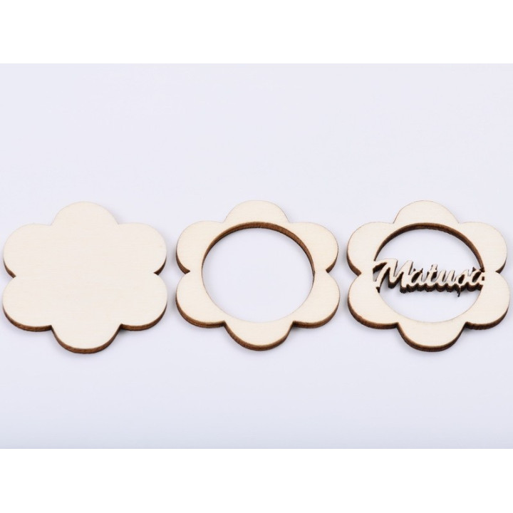 L504-Blank 3 straturi pentru licheni 5*5cm Matusa   -1 buc