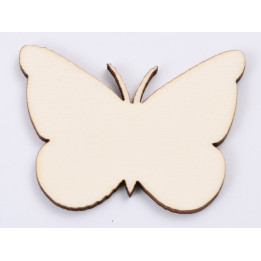 L516-Blank fluturas fara gaura 5x3.6cm