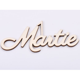 L517-Text din lemn 1Martie  11x4.7cm