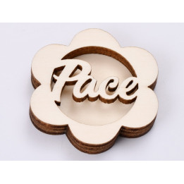L537-Blank 3 straturi pentru licheni 5*5cm Profa   -1 buc