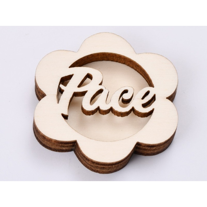 L537-Blank 3 straturi pentru licheni 5*5cm Profa   -1 buc