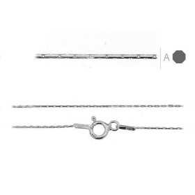 G1011-Colier lant cardano argint 925 0.55mm x 40cm - bijuterii personalizate din argint | simoshop