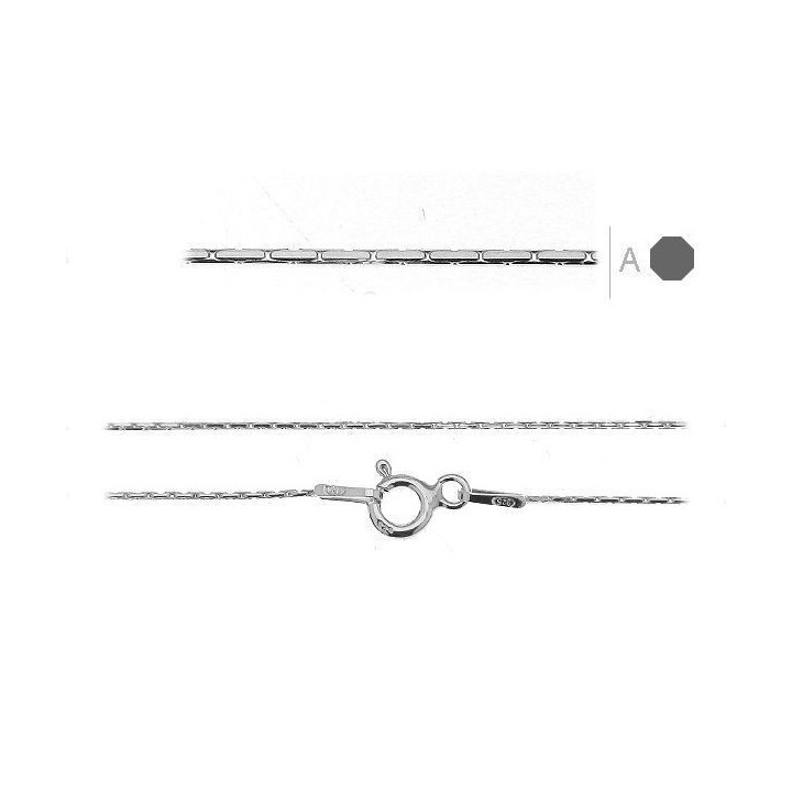 G1013-Colier lant cardano argint 925 0.55mm x 50cm - bijuterii personalizate din argint | simoshop