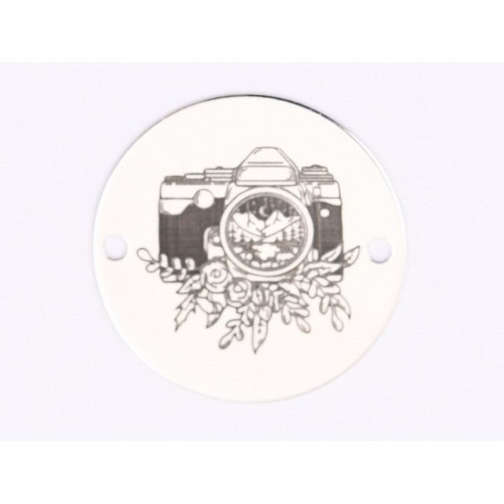 E1523 GS Link argint "Aparat foto "  16.5mm 0.3mm 1 buc