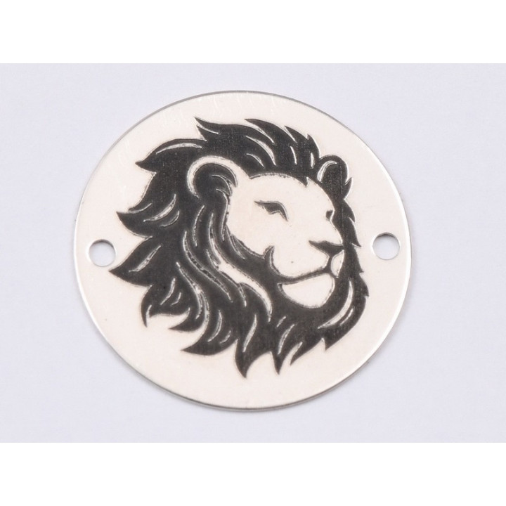 E1536 GS Link argint "Simba the Lion"  16.5mm, 0.3mm 1 buc