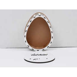 L658 -Cutie pentru aranjamente cu semiluna 25x15 cm- 1 buc