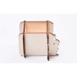 L684-Decupaj cutie lemn "Iepuras"  -1 buc