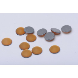 0692-Swarovski Elements 2080 Topaz Frosted  M-Foiled  SS34 7mm - bijuterii personalizate din argint | simoshop