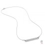 G1026-Lant argint simetric pentru link-uri 20+20cm - bijuterii personalizate din argint | simoshop