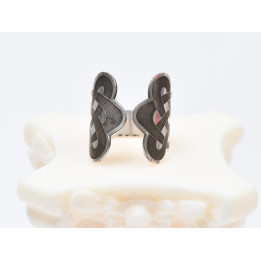 E1551 G Inel argint "Simboluri celtice"  reglabil , 0.6mm 1 buc