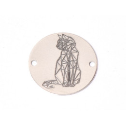 E1572 GS Link argint "Faith Love Hope"  16.5mm, 0.3mm 1 buc