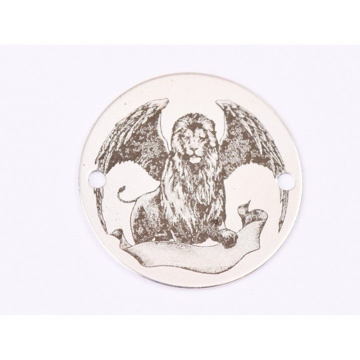 E1580 GS Banut argint "Besties" 1 buc 16.5mm, 0.3mm 1 buc