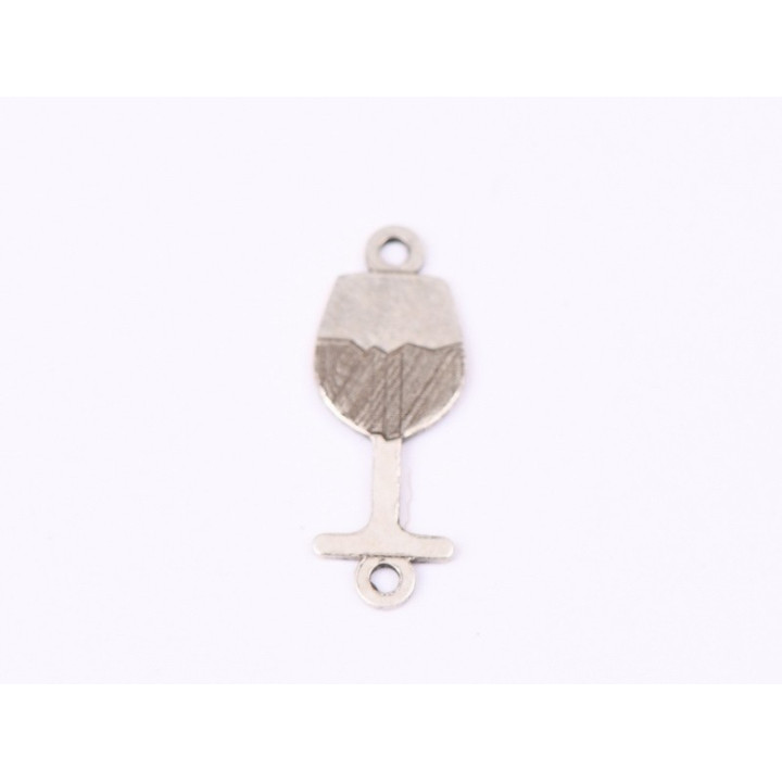 E1594 G Link Argint 925 "Pahar vin" 16x6mm, 0.5mm 1 buc