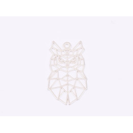 E1615 N Charm Ag 925 "Bufnita" 25x14mm, 0.5mm 1 buc