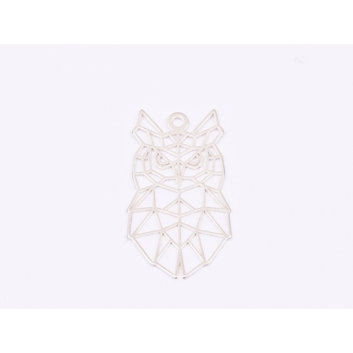 E1615 N Charm Ag 925 "Bufnita" 25x14mm, 0.5mm 1 buc