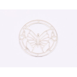 E1617 N Link Ag 925 "Fluturas" 17mm, 0.5mm 1 buc