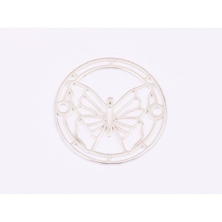 E1617 N Link Ag 925 "Fluturas" 17mm, 0.5mm 1 buc