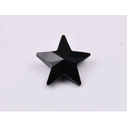 P4556-Cristal Star Fancy Stone, 10mm, Jet - 1 buc