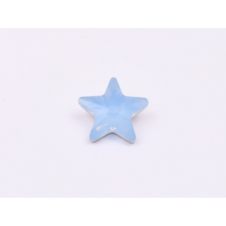 P4562-Cristal Star Fancy Stone, 10mm, Sapphire Opal Silver Foiled - 1 buc