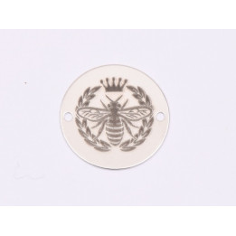 E1625 GS Banut Ag 925 "Queen Bee" 16.5mm, 0.3mm 1 buc