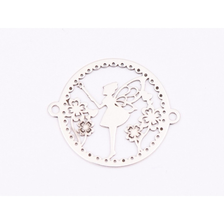 E1663 N Link Ag 925 "Zana" 16x19mm, 0.5mm 1 buc