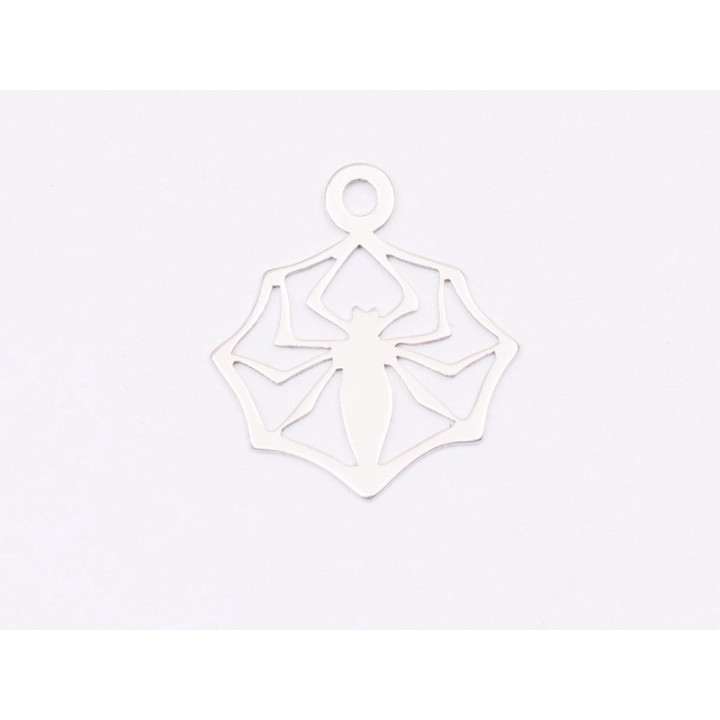 E1675 N Pandantiv Ag 925 Paianjen, 18x20mm, 0.5mm- 1 buc