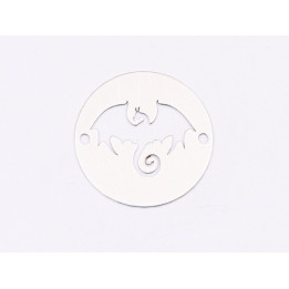 E1685 N Link Ag 925 "Dragon" 16.5mm, 0.3mm 1 buc