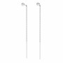 G0122-Cercei lantisor de 90mm cu biluta de 5mm-1 buc