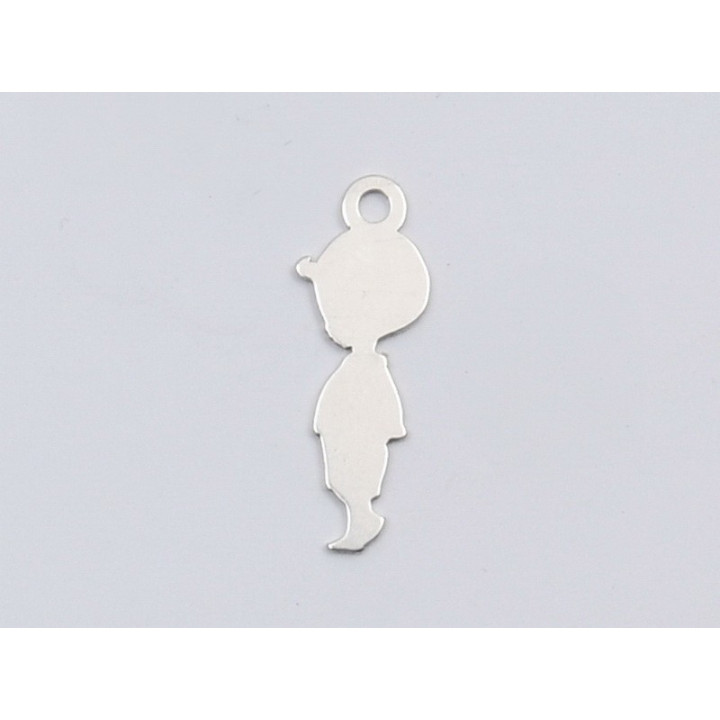 E1700-N-Charm baietel decupat 20x7.5mm 0.5mm 1 buc