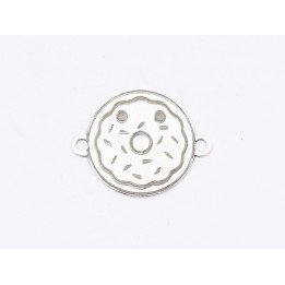 E1733 G Link Ag 925 Donut 14x11x0.3mm 1 buc