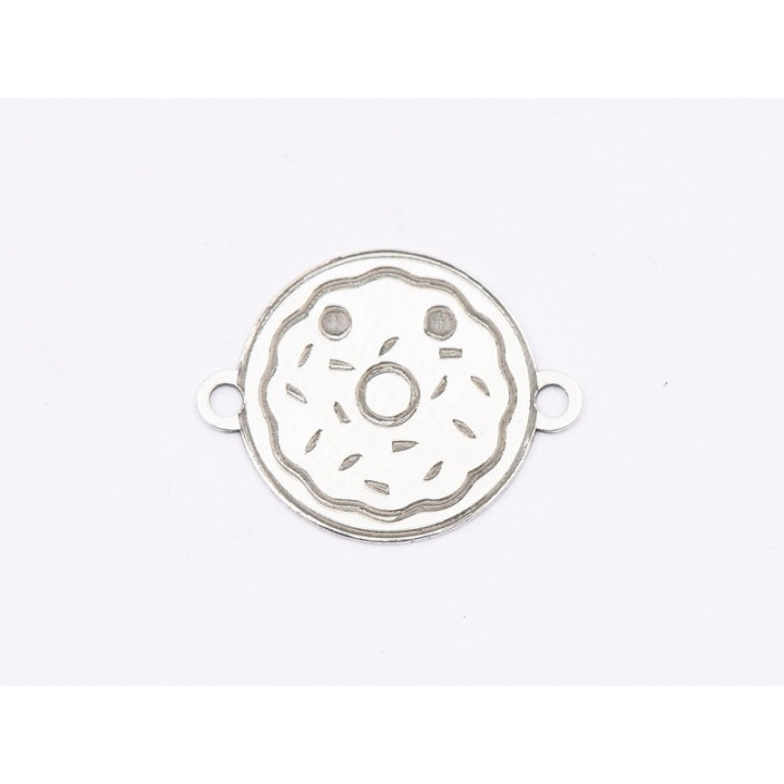 E1733 G Link Ag 925 Donut 14x11x0.3mm 1 buc