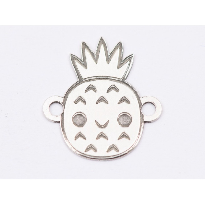 E1740 G Link Ag 925 Ananas 11x10x0.3mm 1 buc