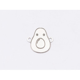 E1742 G Link Ag 925 Avocado 11x11x0.3mm 1 buc