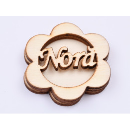 L877-Blank 3 straturi pentru licheni 5*5cm Nora   -1 buc