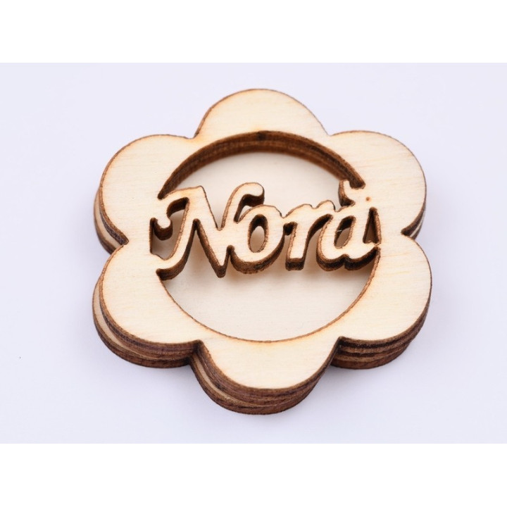 L877-Blank 3 straturi pentru licheni 5*5cm Nora   -1 buc