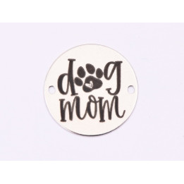 E1757 GS Link Ag 925 Dog Mom 16.5mm, 0.3mm 1 buc