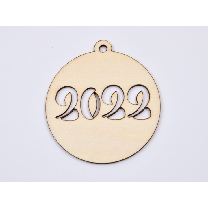 L902- Glob din lemn, 2022, 9x10cm - 1 buc